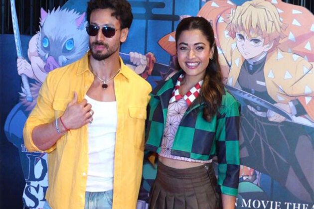 When Bollywood met anime: Tiger Shroff, Rashmika Mandanna attend 'Demon Slayer: Infinity Castle' fan screening