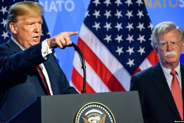 Trump Fires National-Security Adviser Bolton