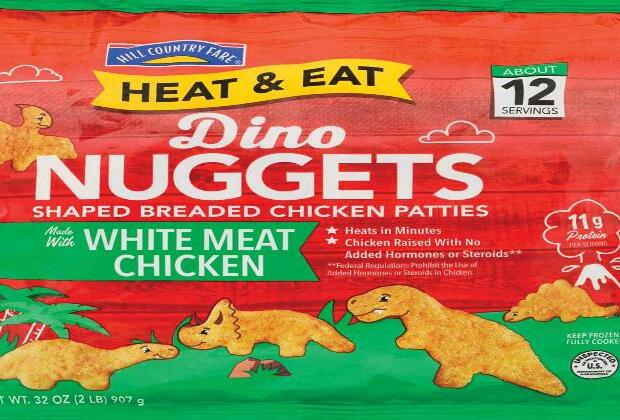 Tyson Foods recalls 30,000 pounds of Dino Chicken Nuggets