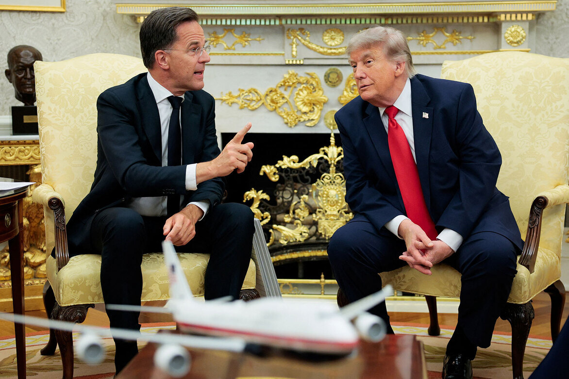 "Leader of free world taking responsibility beyond US," says NATO Secy Gen on US' war on Iran