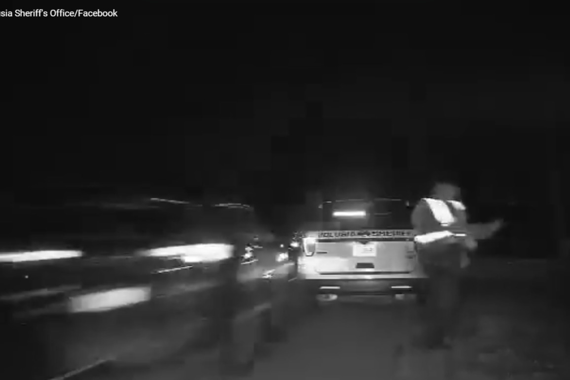 'Split second away from tragedy' shows SUV nearly hitting Fla. trooper, deputy