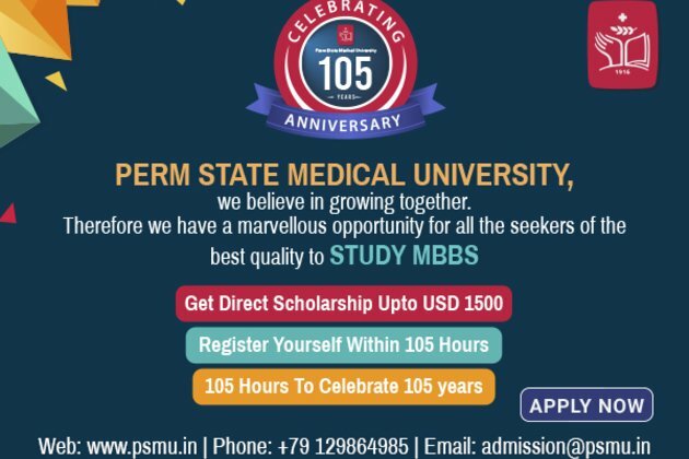 Perm State Medical University celebrates 105 years