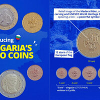 ECB President Presents Full Set of Bulgarian Euro Cents: From 1 to 50