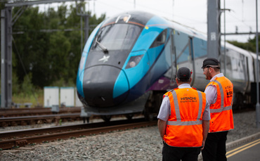 'UK first' battery powered train slashes fuel costs by up to 50 per cent