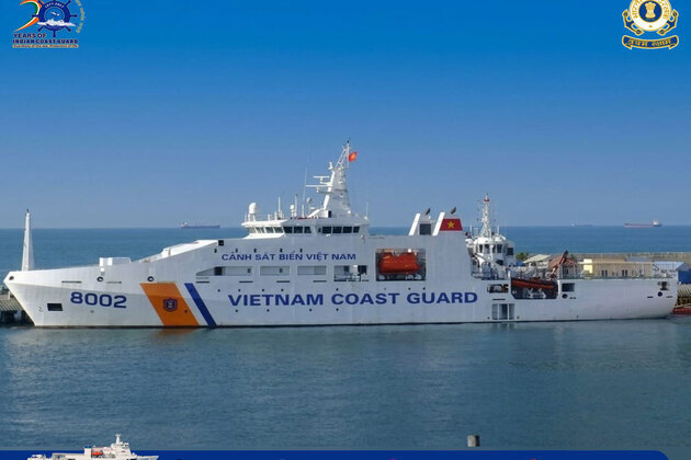 Vietnam Coast Guard Ship arrives in India for 2nd edition of Joint Exercise Sahyog HOP TAC