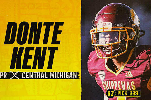 Steelers select Kent in seventh round