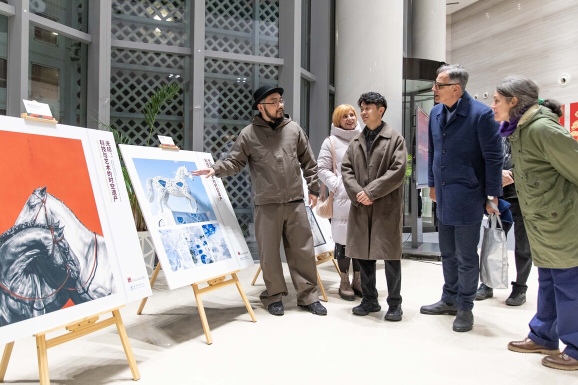 SERBIA-BELGRADE-CHINA-DIGITAL ART EXHIBITION