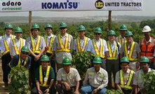 Komatsu, Adaro and United Tractors go green