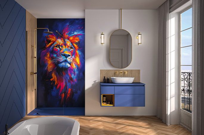 Statement Panels added to Kinedo's Kinewall range
