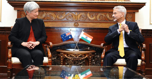 Jaishankar co-chairs 16th Foreign Ministers' Dialogue with Aussie FM Wong