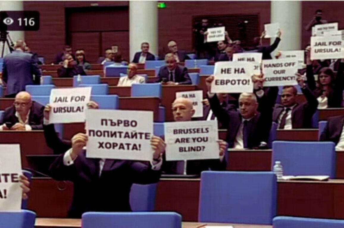 Eurozone Countdown Sparks Turmoil in the Bulgarian Parliament