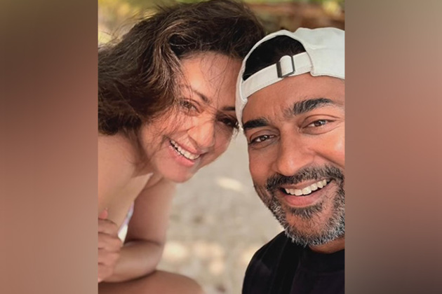 Suriya, Jyotika soak in island vibes with beach walks and scenic rides, fans call them 'couple goals'