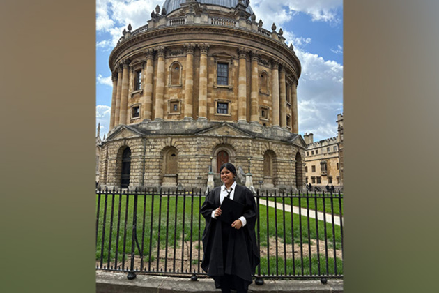 Guwahati girl is first Assamese to graduate in Sanskrit, Classical Hindi from Oxford University