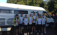 Ideal Bathrooms completes charity cycle challenge