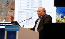 Pantoro's Paul Cmrlec speaking at Diggers & Dealers 2025