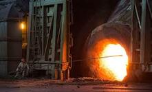  A furnace in a production area of Baowu factory in Wuhan.