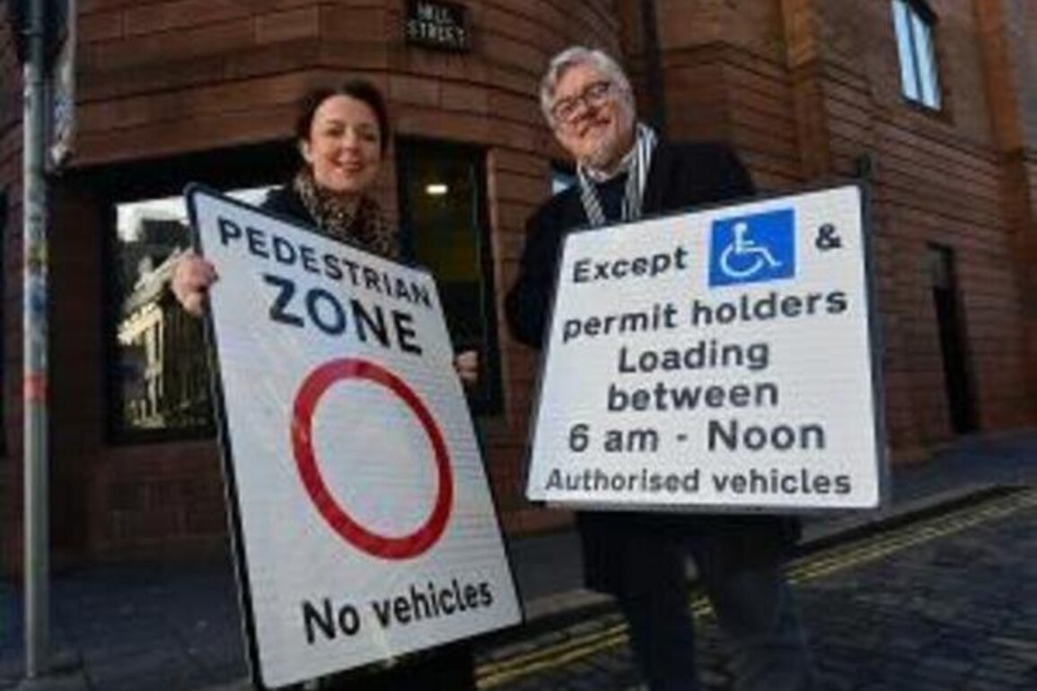 Hill Street, Belfast to be pedestrianised from Thursday 4 December