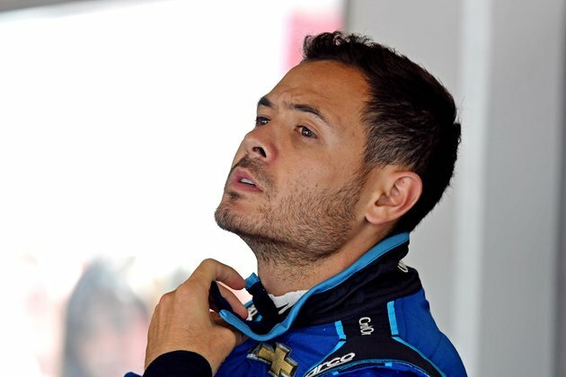 Larson gets first win since NASCAR suspension