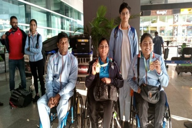 Indian para table tennis team gets warm welcome after successful CWG 2022 campaign