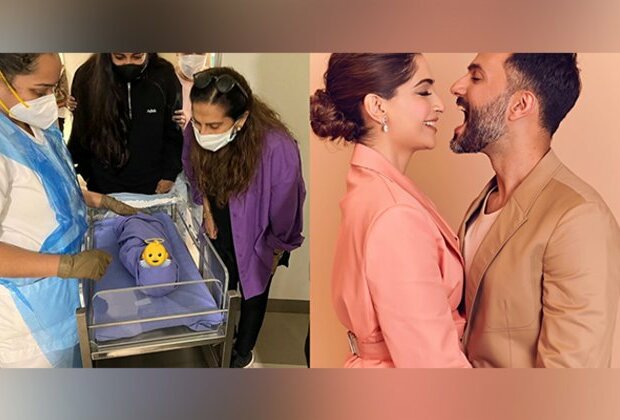 Rhea Kapoor shares first glimpse of Sonam, Anand Ahuja's son