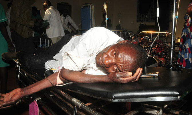 Two perish in accident at Jinja Bridge Two perish in accident at Jinja Bridge