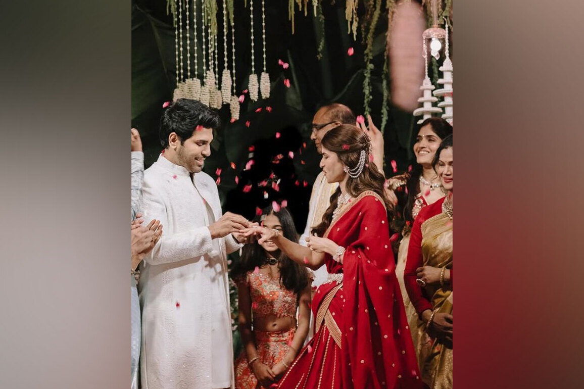 Allu Sirish gets engaged to Nayanika, calls her "love of my life"
