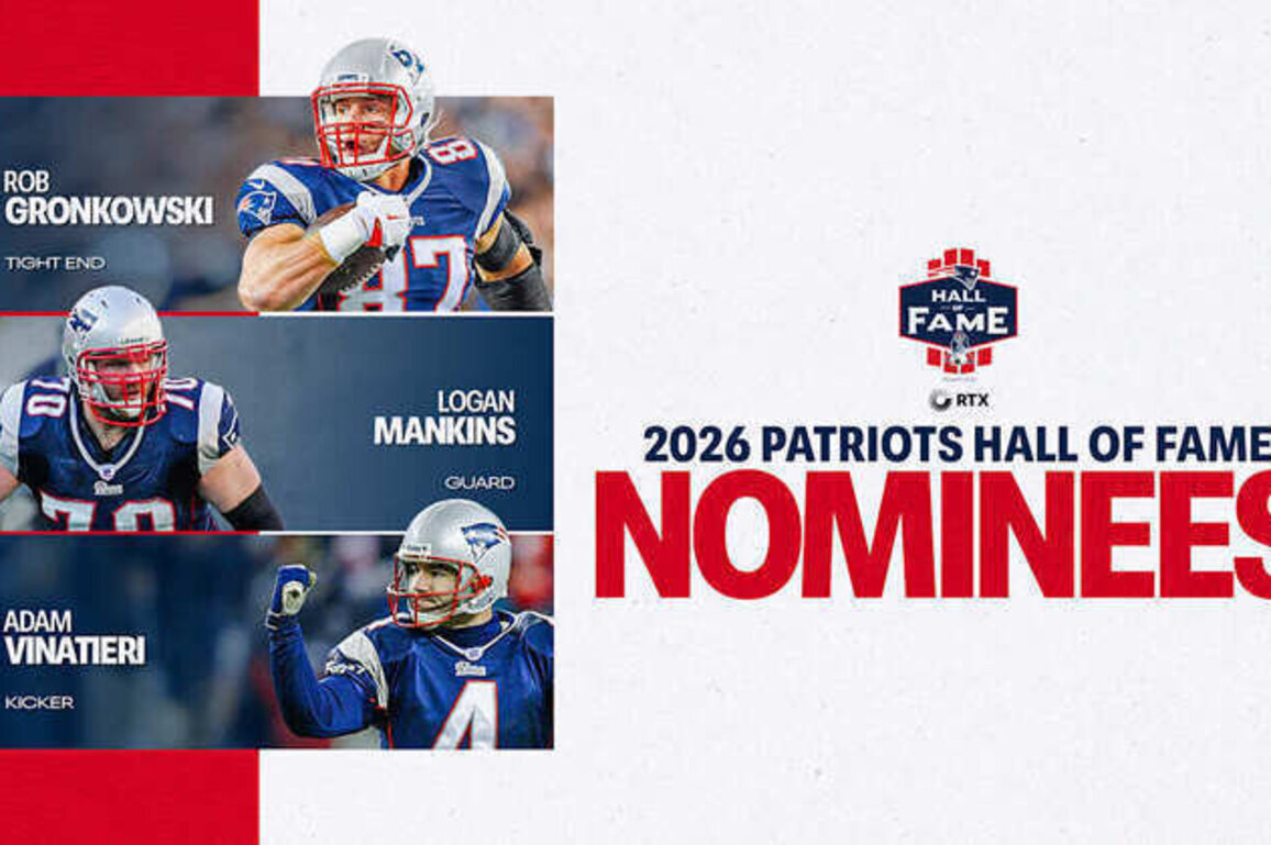 Patriots Announce 2026 Hall of Fame Finalists