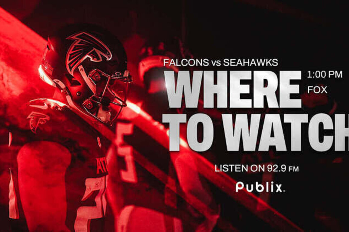 Where to watch Atlanta Falcons vs. Seattle Seahawks