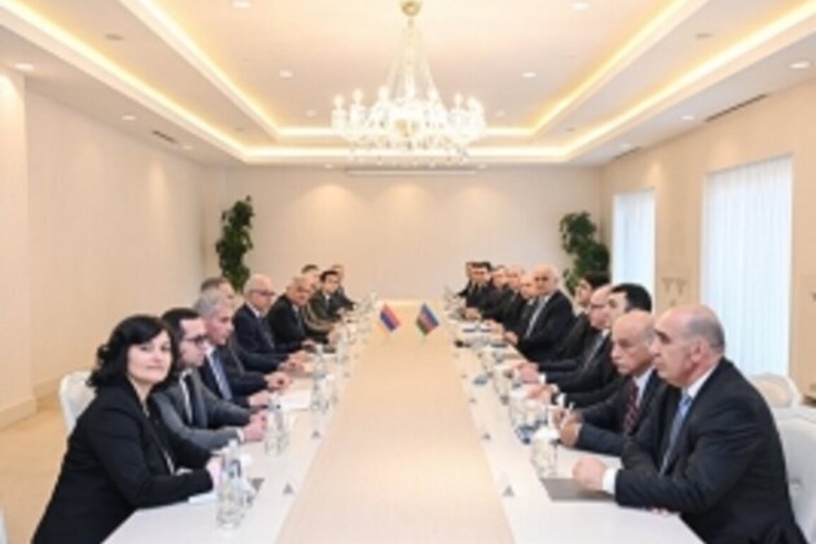 Armenian delegation attends border talks in Azerbaijan