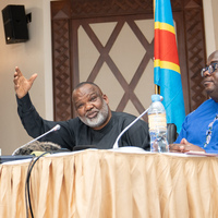 DR CONGO-GOMA-REBEL GROUP-PRESS CONFERENCE