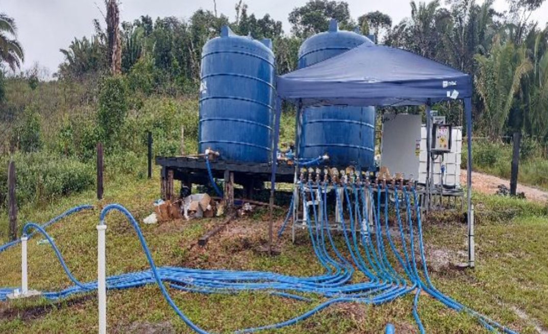 Equipamentos para testes ISR no projeto de terras raras Ema BCM Brazilian Critical Minerals Amazonas
