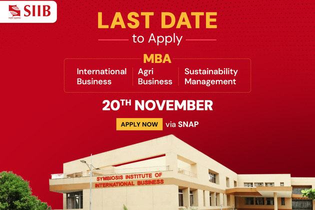 Last Chance to Apply: SIIB Admissions Closing Soon Through SNAP 2025 Your Gateway to Global Business Leadership