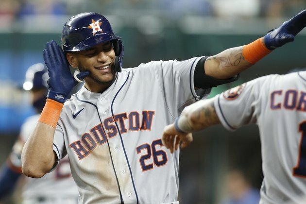Jose Siri, Astros try to keep rolling against Rangers