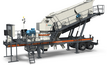 The Metso NW220GPD portable cone crushing screening plant