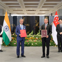 India, Singapore to "strengthen strategic partnership" at third ministerial roundtable marking "60 years of diplomatic relations"