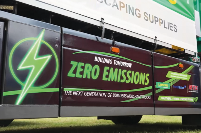 Lawsons purchases two electric trucks