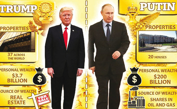 Trump ne Putin ku minzaani Trump ne Putin ku minzaani