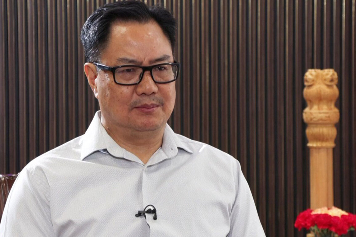 "People know only BJP can clean up the way TMC destroyed Bengal": Kiren Rijiju