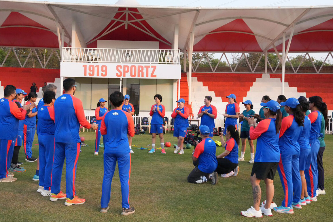 Delhi Capitals get into training mode in Goa ahead of WPL 2026