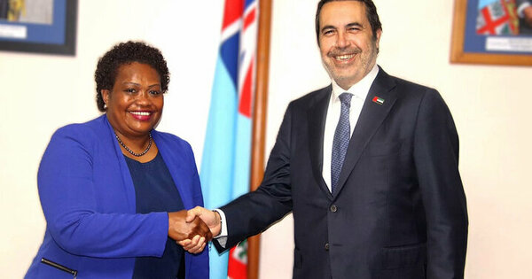 Foreign Minister's envoy visits Fiji to discuss strengthening bilateral relations