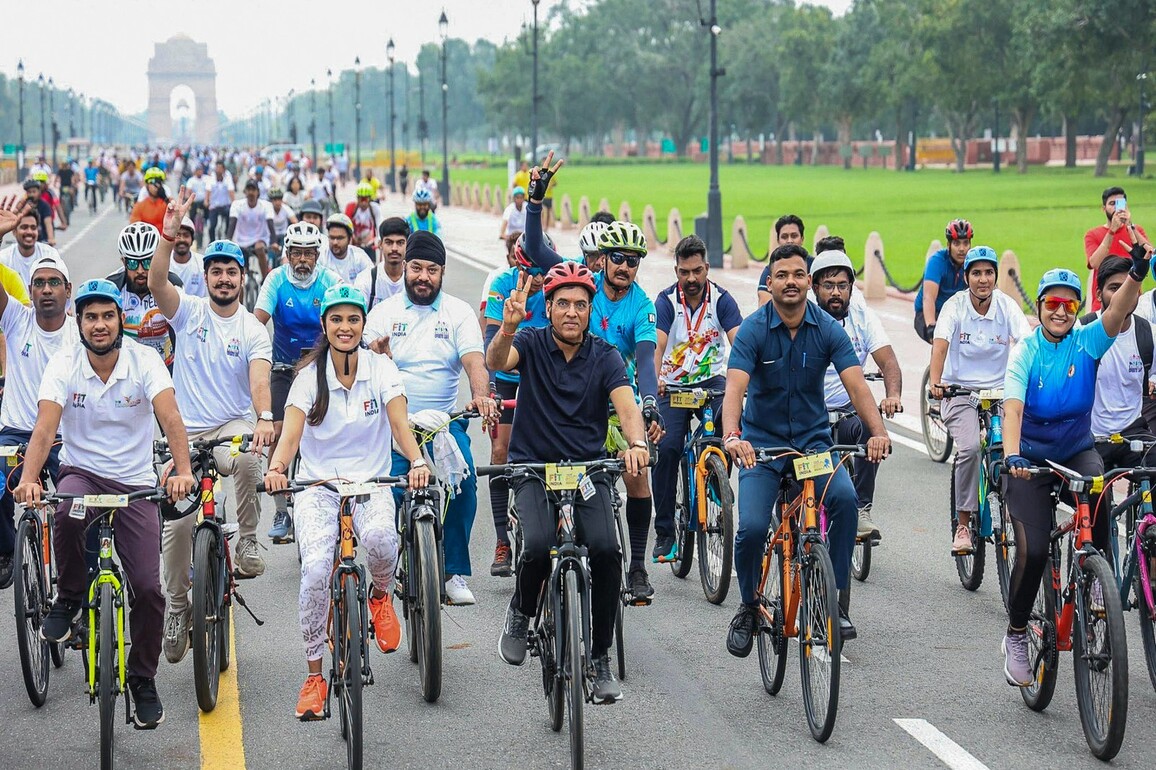Fit India Sundays on Cycle 58th edition to commemorate with nationwide celebrations from Karaikal to Amritsar