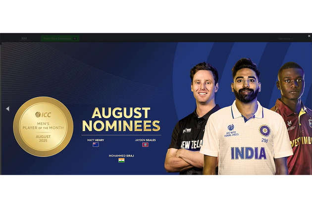 Siraj, Henry, Seales nominated for ICC Men's Player of the Month Award