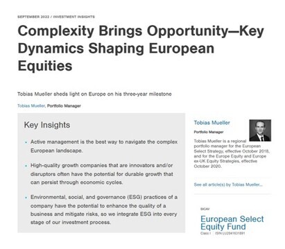 Complexity brings opportunity — key dynamics shaping European equities
