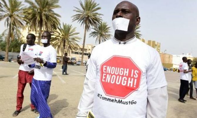 Gambian opposition says party member dies in custody Gambian opposition says party member dies in custody