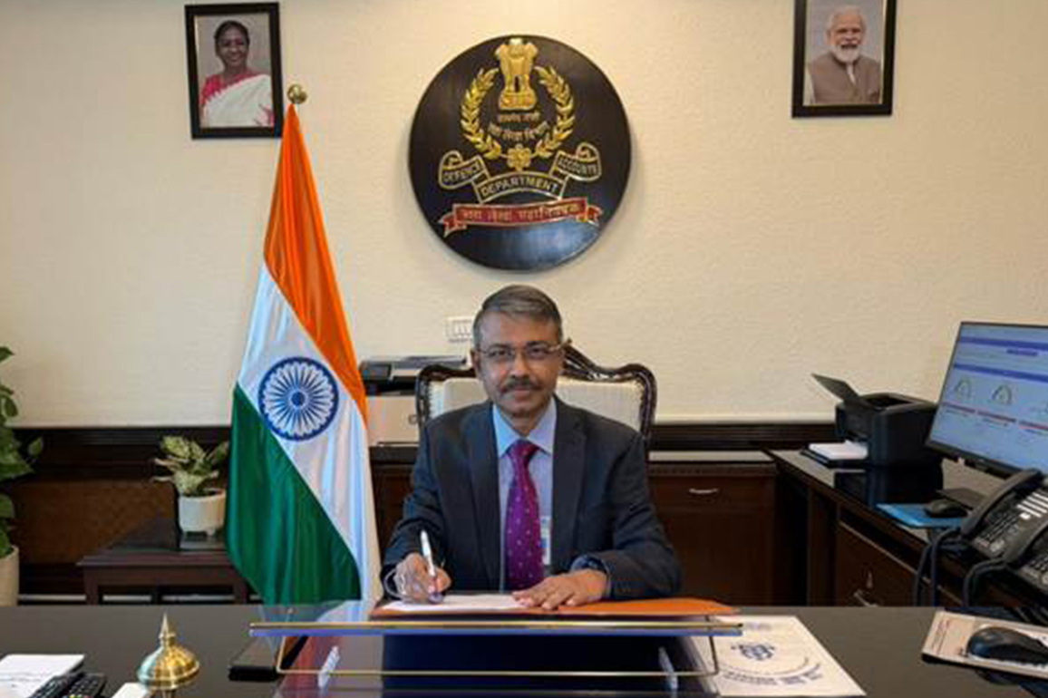 Anugraha Narayana Das takes charge as Controller General of Defence Accounts