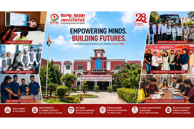 Sri Sai Group of Institutions (SSGI), Pathankot Celebrates 30 Years of Academic Excellence, Innovation & Industry-Driven Education