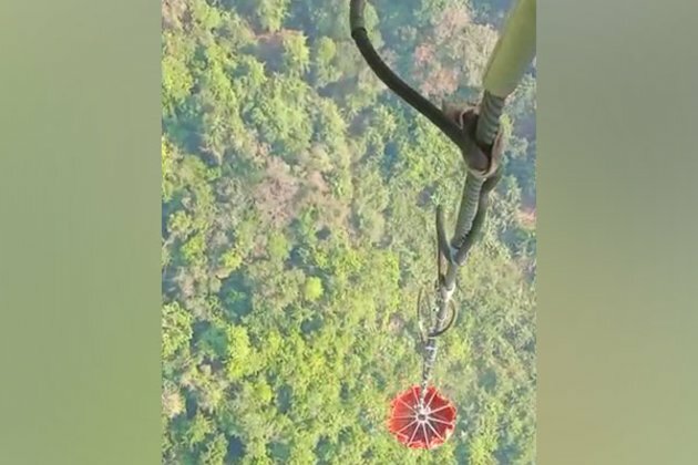Indian Air Force deploys MI 17 chopper to fight forest fires in Goa
