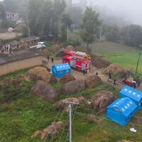 Update: 5.6-magnitude quake hits NW China's Gansu, injuring 9