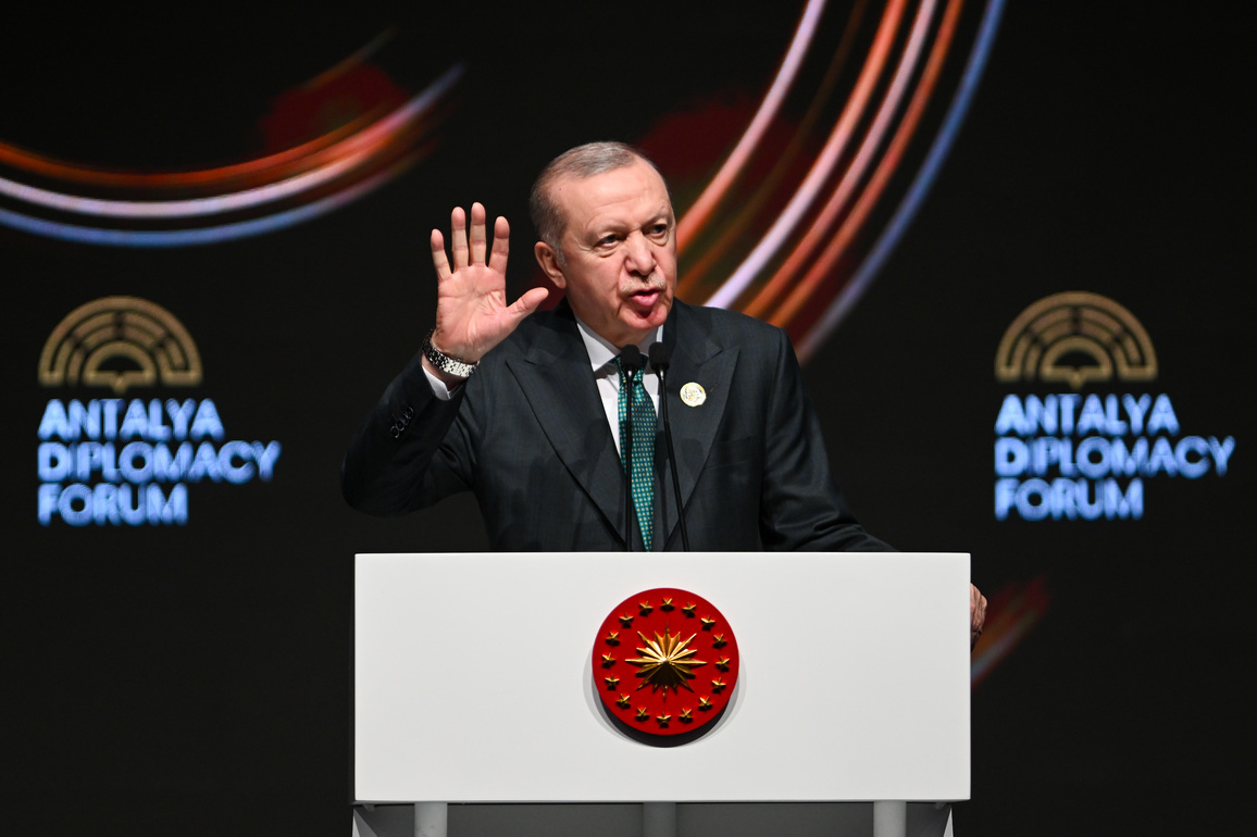 TRKIYE-ANTALYA-FORUM-ERDOGAN-STRAIT OF HORMUZ
