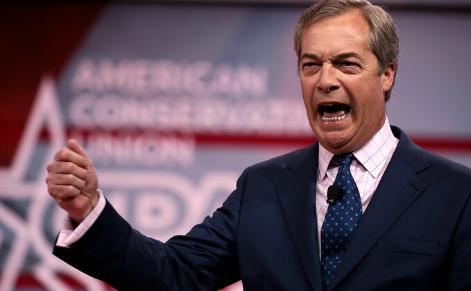 Reform Party leader Nigel Farage: "I cannot let down millions of people."